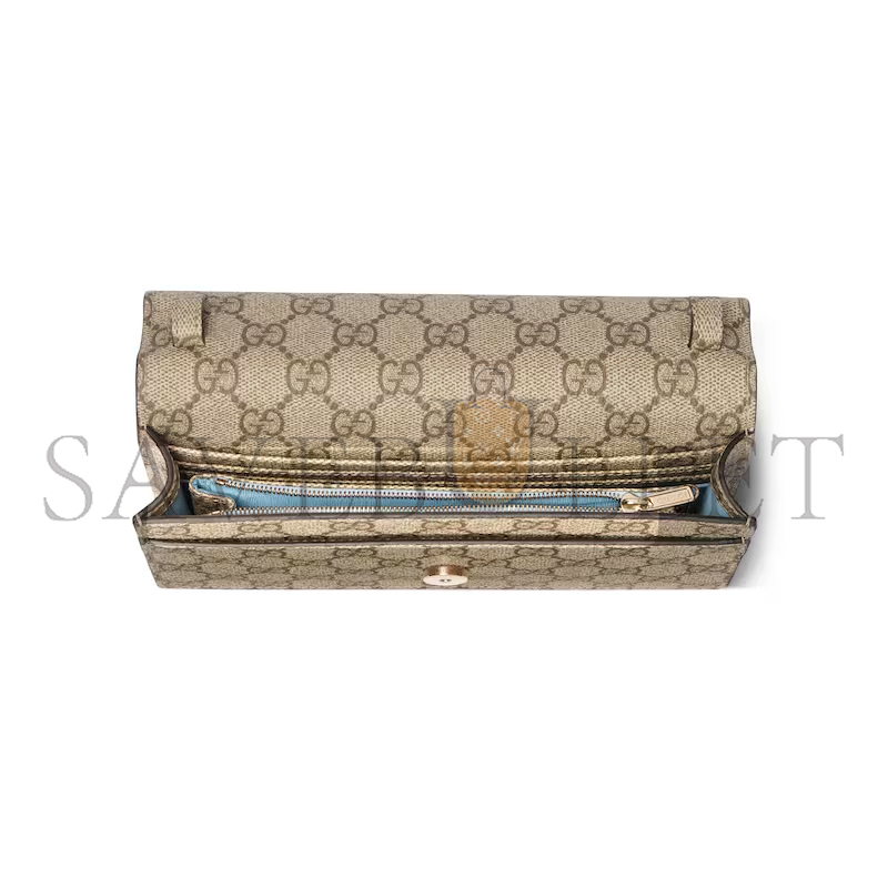 GUCCI GG EMBLEM WALLET ON CHAIN 838151 (20*13*4cm) GUCCI GG EMBLEM WALLET ON CHAIN 838151 (20*13*4cm)